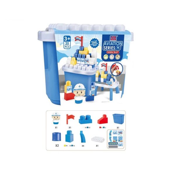 Σετ τουβλάκια κατασκευών DIY - 35pcs - 777-45 - 001905 - GoodFlix