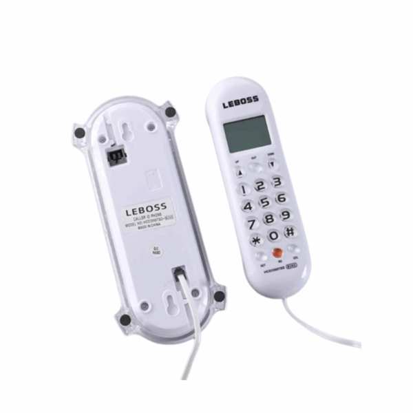 Ενσύρματο τηλέφωνο - B365  - Leboss - 003652 - White - GoodFlix