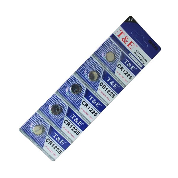 Μπαταρίες Λιθίου - CR1225 - 3V - 5pcs - 012251 - GoodFlix