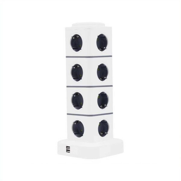 Κάθετο πολύπριζο 16 θέσεων - Σούκο - 2USB - 3m - RC-G16P - 016133 - GoodFlix