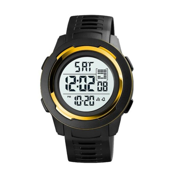 Ψηφιακό ρολόι χειρός – Skmei - 1731 - Gold/White - GoodFlix