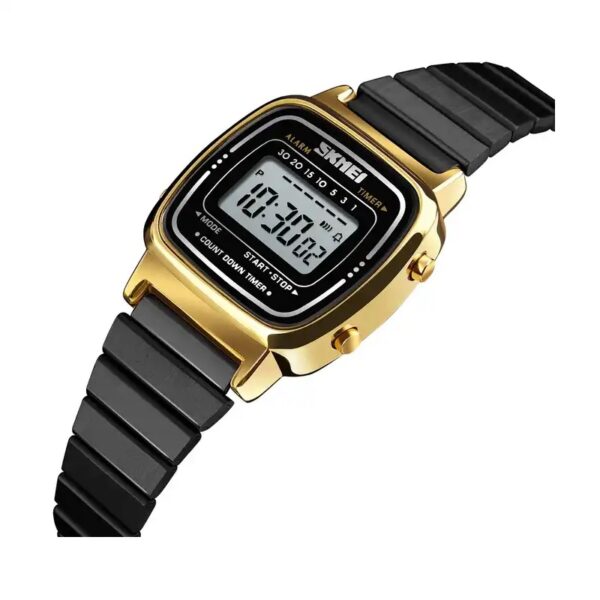 Ψηφιακό ρολόι χειρός – Skmei - 1901 - Gold/Black 2 - GoodFlix