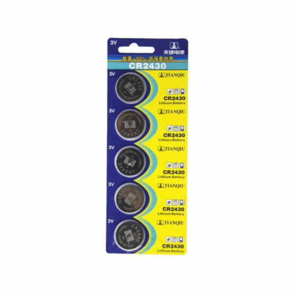 Μπαταρίες Λιθίου - CR2430 - 3V - 5pcs - 024308 - GoodFlix