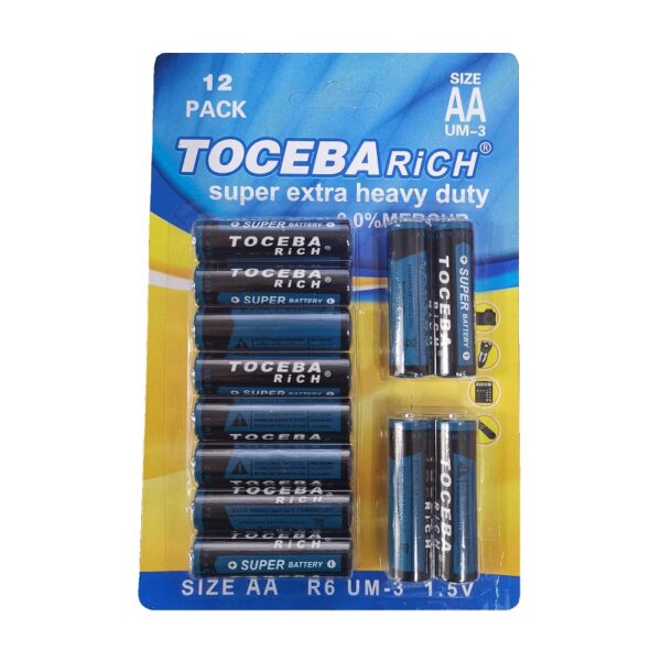 Μπαταρίες ΑΑ – UM-3 – 1.5V – 12pcs – 400086 - GoodFlix