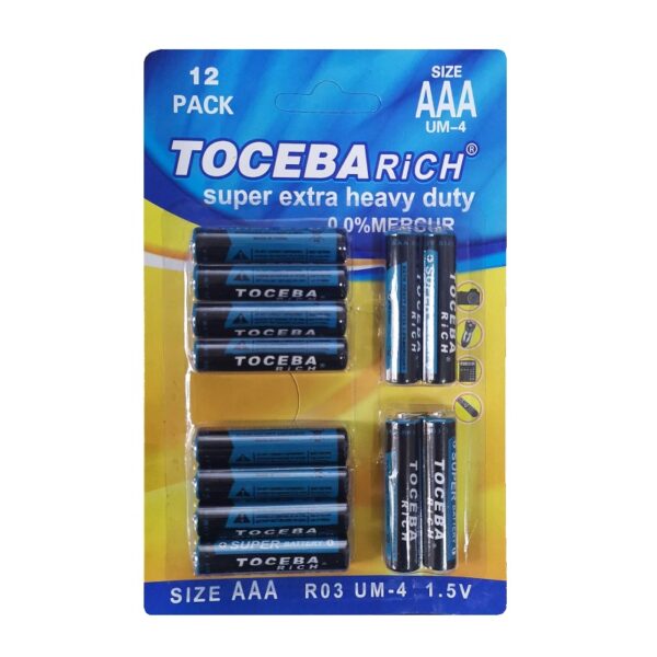Μπαταρίες ΑΑΑ –  UM-4 – 1.5V - 12pcs – 400093 - GoodFlix
