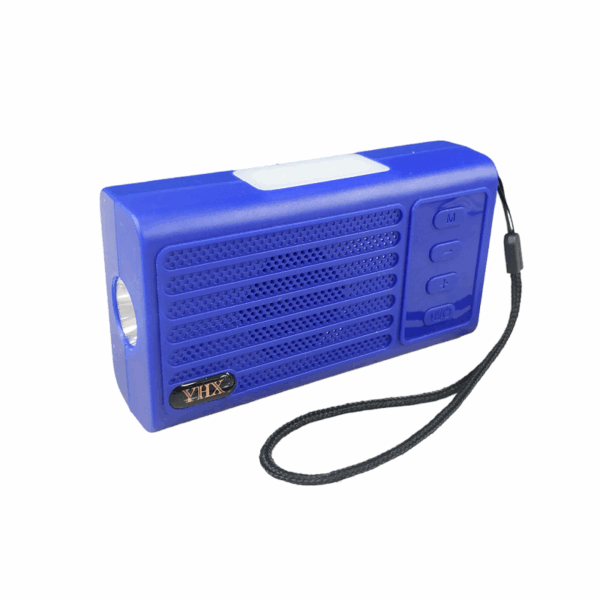 Ασύρματο ηχείο Bluetooth με ηλιακό πάνελ - YHX-07 - 040070 - Blue - GoodFlix