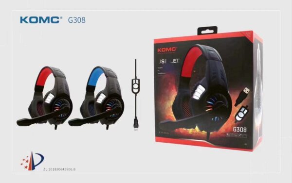 Ενσύρματα ακουστικά Gaming - G321 - KOMC - 302919 - Blue - GoodFlix