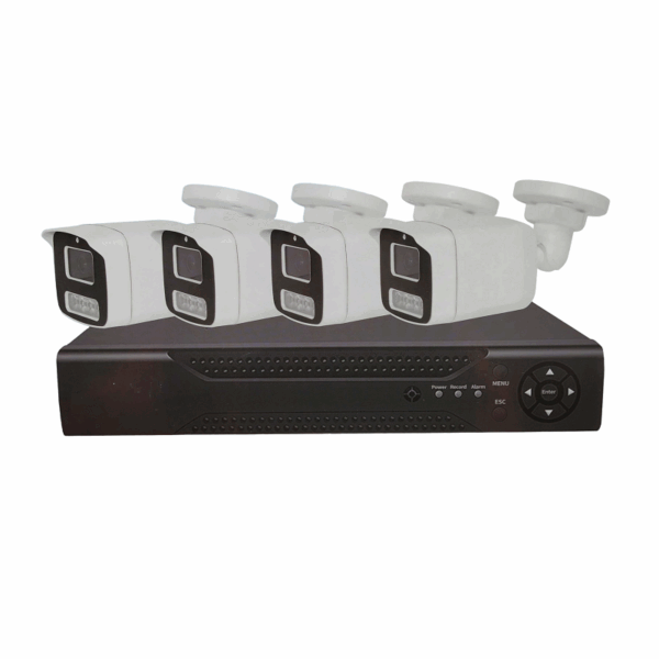 Καταγραφικό δικτύου με 4 κάμερες – CCTV Security Recording System – POE - 080050 - GoodFlix