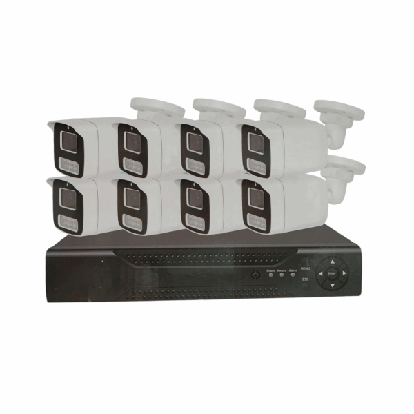 Καταγραφικό δικτύου με 8 κάμερες – CCTV Security Recording System – POE - 080067 - GoodFlix