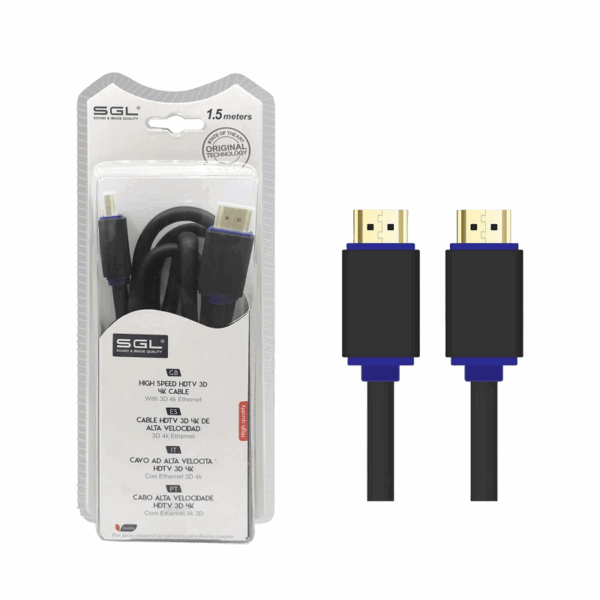 Καλώδιο HDMI - 1592 - Male/Male - 1.5m - 094700 - GoodFlix