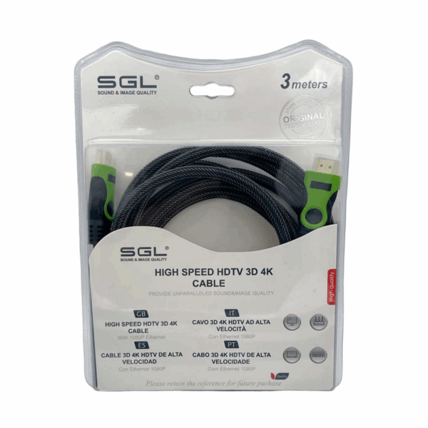 Καλώδιο HDMI - B1593 - 1.4V - Male/Male - 3m - 094892 - GoodFlix