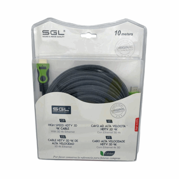 Καλώδιο HDMI - B1593 - High Speed - 1.4V - Male/Male - 10m - 094915 - GoodFlix