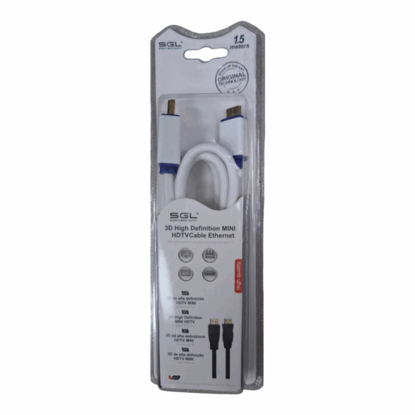 Καλώδιο HDMI σε Mini HDMI - Male/Male - 1592AB - 1.5m - 095165 - GoodFlix