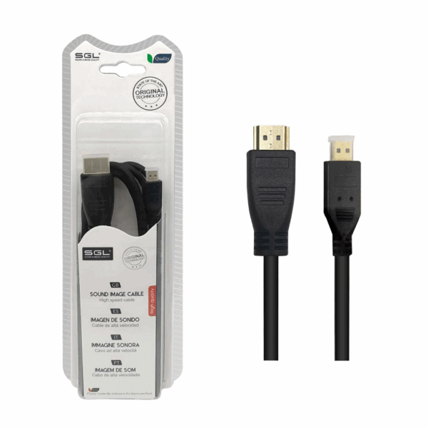 Καλώδιο HDMI σε Micro HDMI - 1592S - 3m - 095196 - GoodFlix