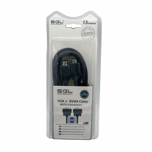Καλώδιο VGA - A550BB - 1.5m - 095721 - GoodFlix