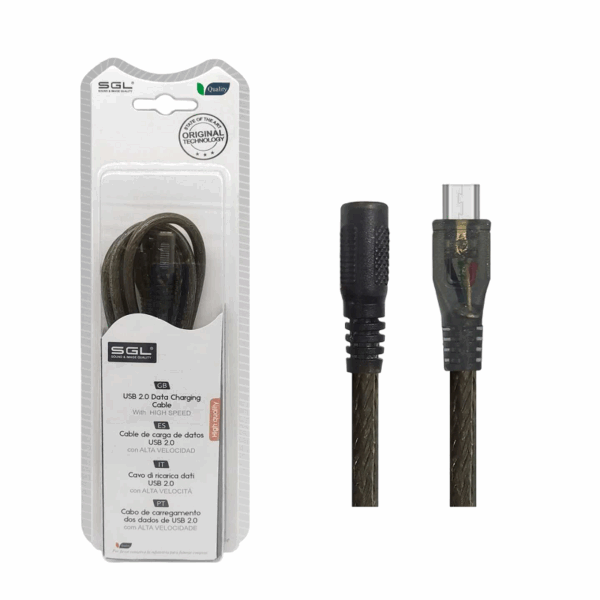 Αντάπτορας καλώδιο - 22S01 - Micro USB/Jack 3.5mm female - 1.5m - 097930 - GoodFlix