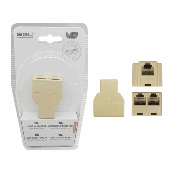 Διακλαδωτής τηλεφωνικης γραμμής - Splitter - 2Way - 1770-1 - 098579 - GoodFlix