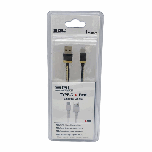 Καλώδιο φόρτισης & data - USB TypeC - Fast Charge - R1 - 1m - 099187 - GoodFlix