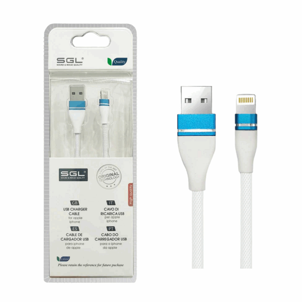 Καλώδιο φόρτισης & data - Lightning - Fast Charge - B5 - 1m - 099200 - GoodFlix