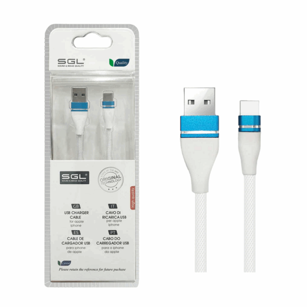 Καλώδιο φόρτισης & data - USB TypeC - Fast Charge - B1 - 1m - 099224 - GoodFlix