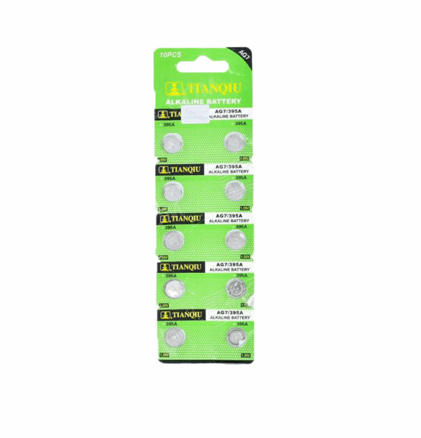 Αλκαλικές μπαταρίες - AG7/LR927H/395A - 1.5V - 10pcs - 681071 - GoodFlix