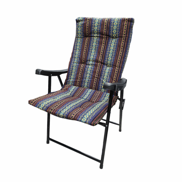 Πτυσσόμενη καρέκλα camping - 1297-50 - 100014 - Purple/Orange - GoodFlix