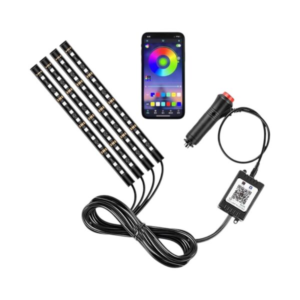 Σετ φωτισμού καμπίνας αυτοκινήτου LED - R-D19101-P12 - 110020 - GoodFlix