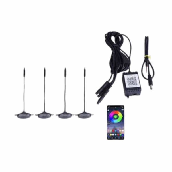 Φώτα ημέρας αυτοκινήτου LED RGBW - R-D20101-P4 - 110026C - GoodFlix