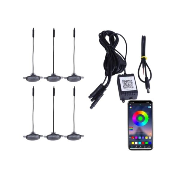 Φώτα ημέρας αυτοκινήτου LED RGBW - R-D20101-P6 - 110028 - GoodFlix