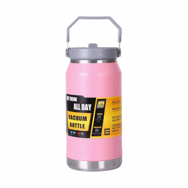 Φορητό παγούρι-θερμός - 1400ml - 123828 - Pink - GoodFlix