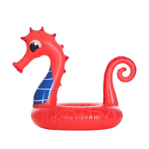 Φουσκωτό σωσίβιο Seahorse με κάθισμα και λαβές - 80cm - 150434 - Red - GoodFlix