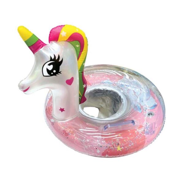 Παιδικό φουσκωτό σωσίβιο με κάθισμα - Unicorn - XL-A051 - 65cm - 151301 - GoodFlix