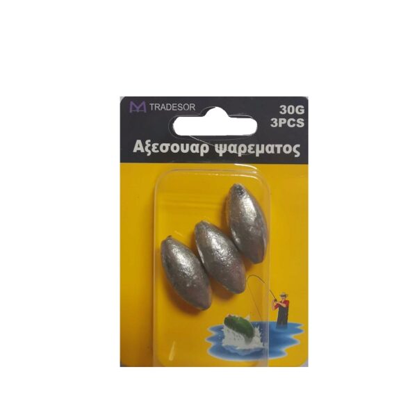 Βαρίδια αλιείας - 10gr - 6pcs - 30155 - GoodFlix