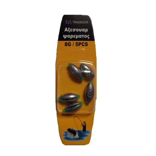 Βαρίδια αλιείας - 10gr - 4pcs - 30259 - GoodFlix