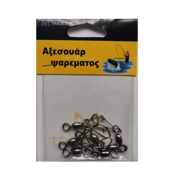 Στριφτάρια με παραμάνα ασφαλείας - No.2 - 10pcs - 30135 - GoodFlix