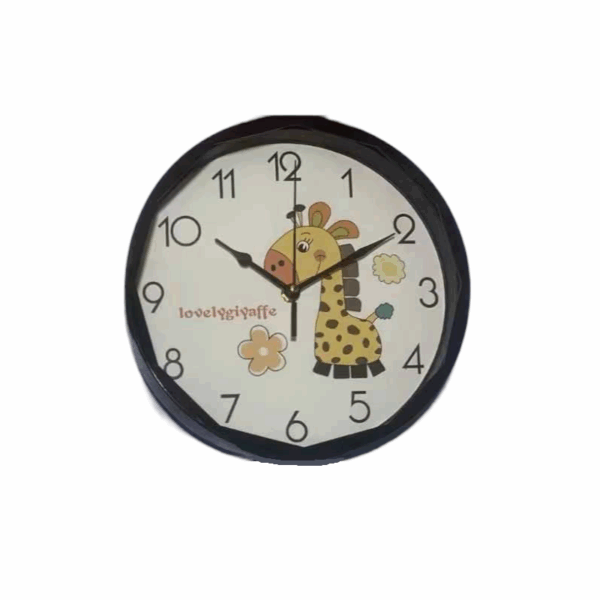 Παιδικό ρολόι τοίχου - XH-6628 - 166283 - Black - GoodFlix