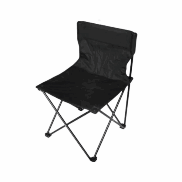 Πτυσσόμενη καρέκλα camping - 1001M - 170006 - Black - GoodFlix