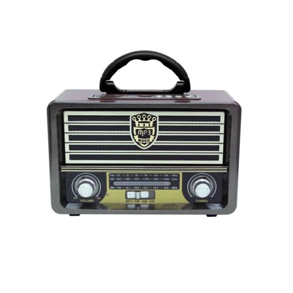 Επαναφορτιζόμενο ραδιόφωνο Retro - M-113-BT - 861138 - GoodFlix