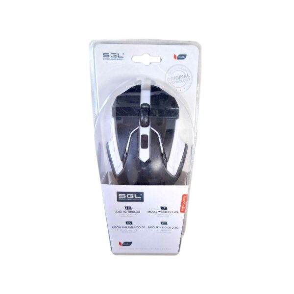 Ασύρματο ποντίκι - K015 - 177319 - White/Black - GoodFlix