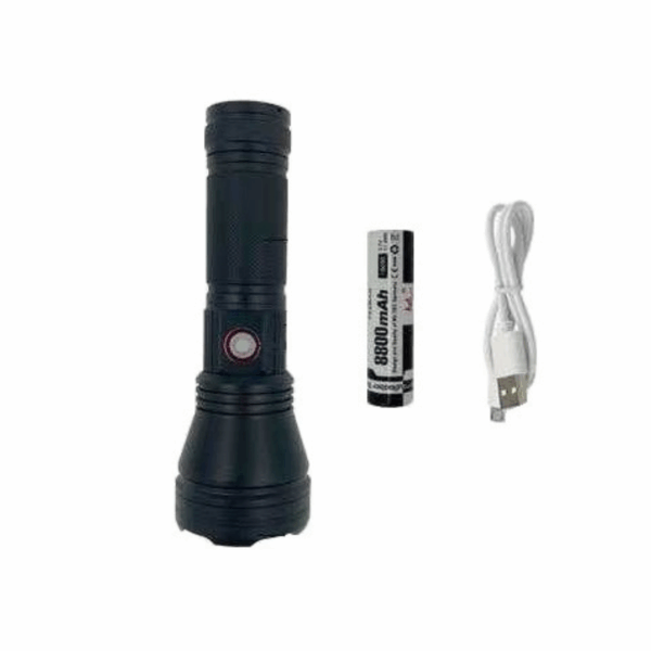 Επαναφορτιζόμενος φακός LED - 6508-P70 - 179159 - GoodFlix