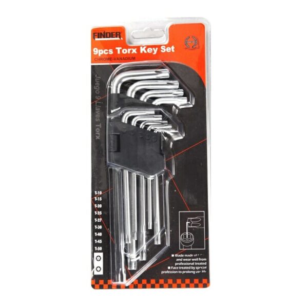 Κλειδιά Torx - 9pcs - Finder - 193122 - GoodFlix