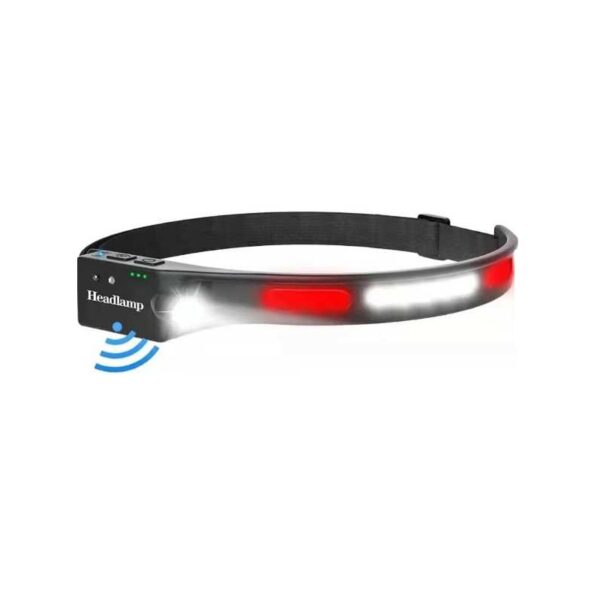 Φακός κεφαλής LED -  White/Red - 5808 - 200514 - GoodFlix