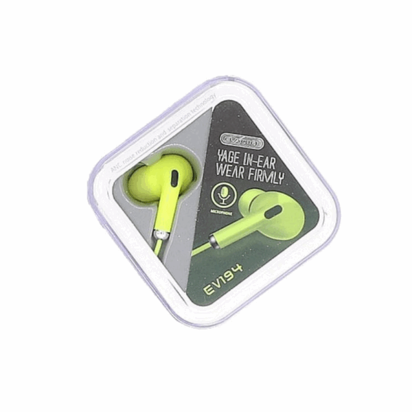 Ενσύρματα ακουστικά - EV-194 - 202159 - Yellow - GoodFlix