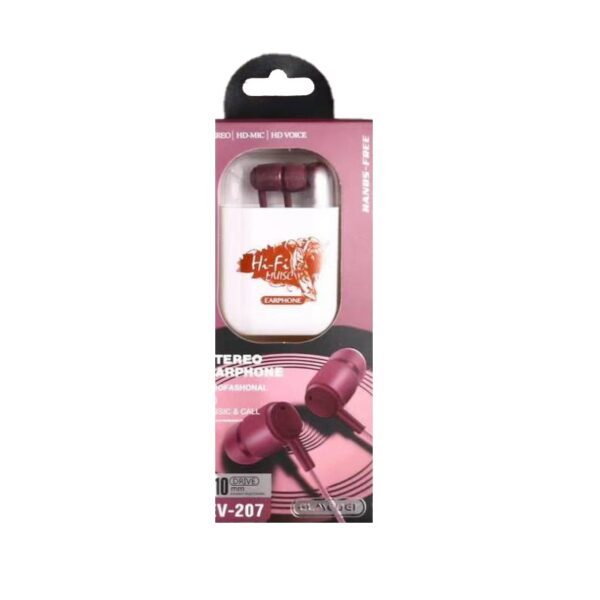 Ενσύρματα ακουστικά - EV-207 - 202296 - Pink - GoodFlix