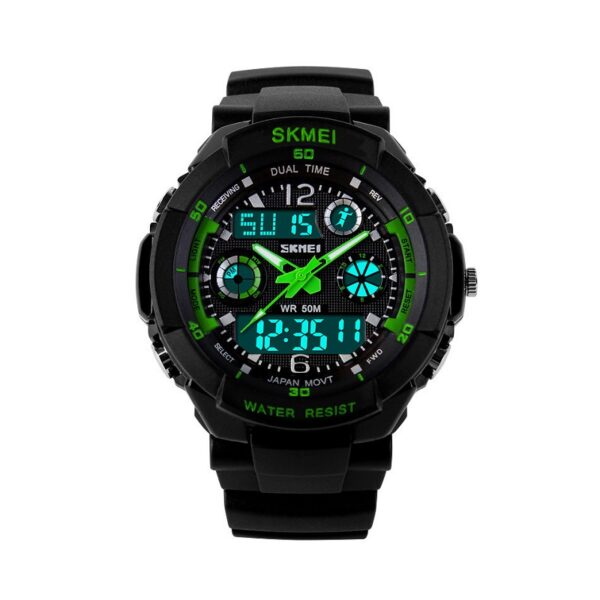 Ψηφιακό/αναλογικό ρολόι χειρός – Skmei - 0931 - Green - GoodFlix