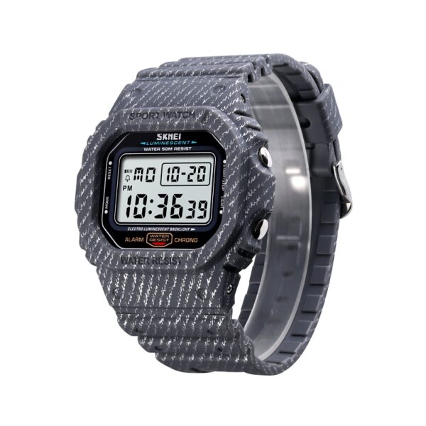 Ψηφιακό ρολόι χειρός – Skmei - 1471 - Light Grey - GoodFlix