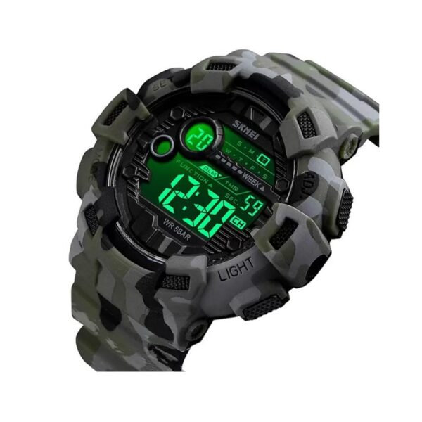 Ψηφιακό ρολόι χειρός – Skmei - 1472 - Army Green - GoodFlix