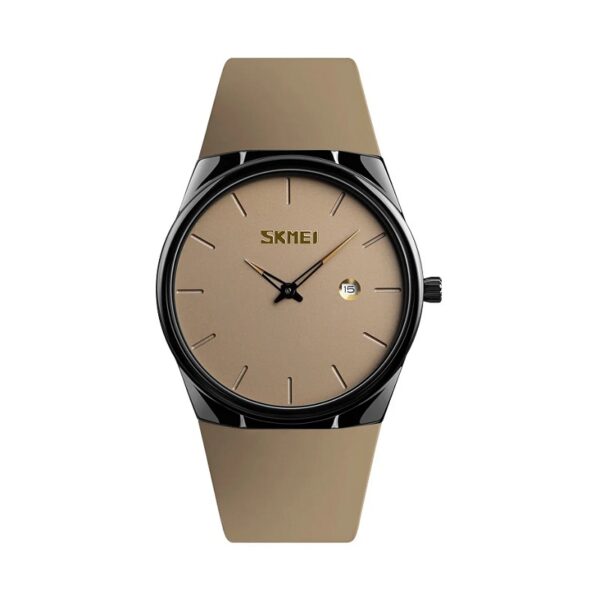 Αναλογικό ρολόι χειρός – Skmei - 1509 - Beige - GoodFlix