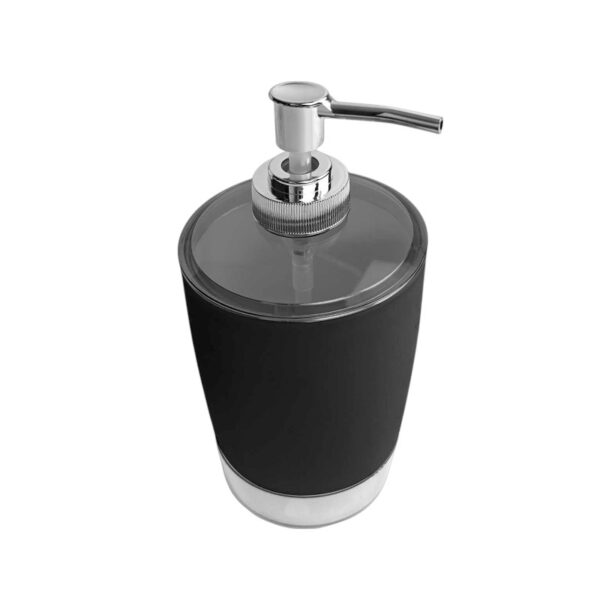 Θήκες κρεμοσάπουνου Dispenser πλαστικές σε σετ 5Χ - Black - 21799 - GoodFlix