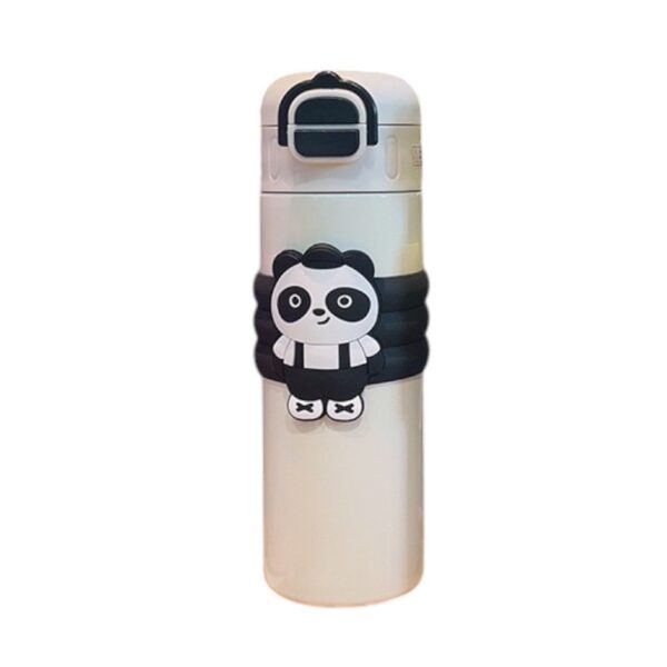 Παιδικό παγούρι-θερμός με καλαμάκι - 500ml - 219446 - White - GoodFlix